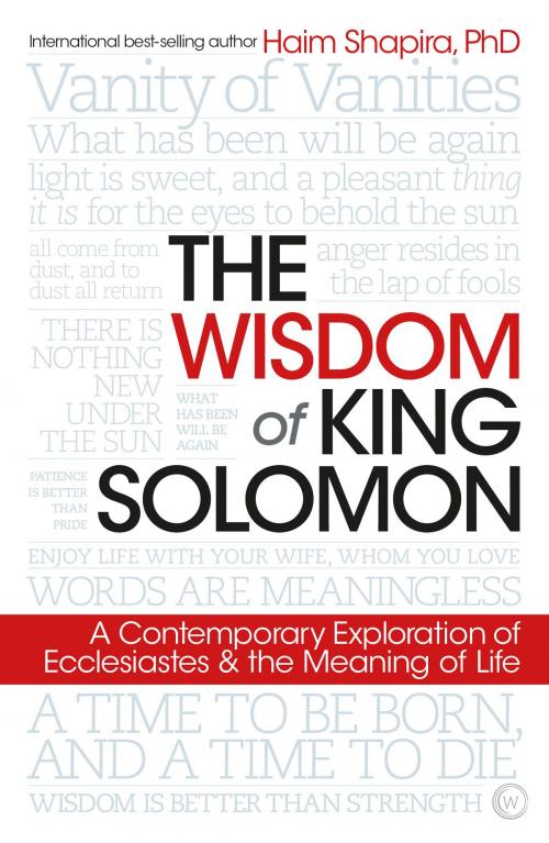 Cover of the book The Wisdom of King Solomon by Haim Shapira, Watkins Media