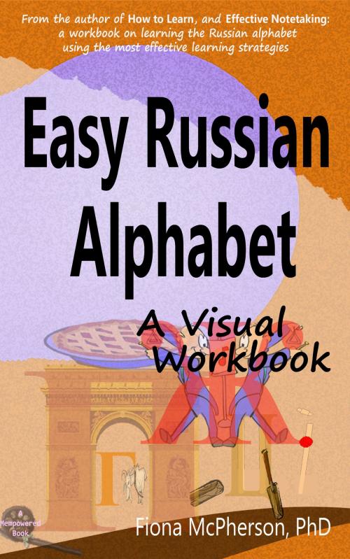 Cover of the book Easy Russian Alphabet: A Visual Workbook by Fiona McPherson, Wayz Press