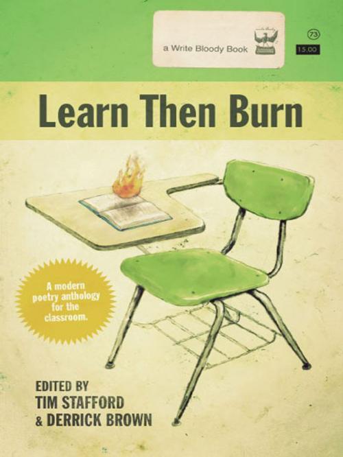 Cover of the book Learn Then Burn by Derrick Brown, Write Bloody Publishing