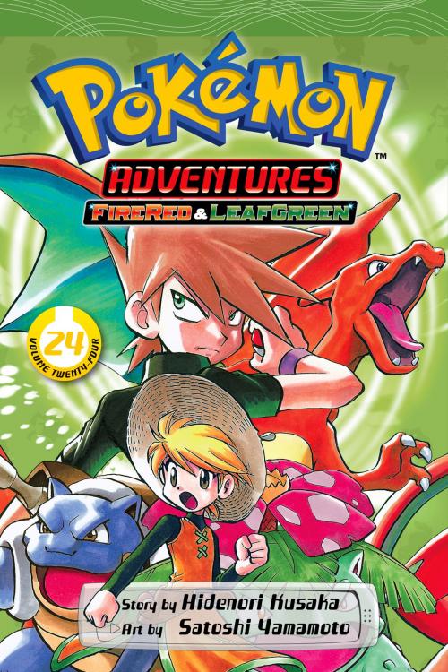 Cover of the book Pokémon Adventures (FireRed and LeafGreen), Vol. 24 by Hidenori Kusaka, VIZ Media
