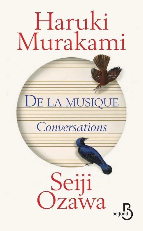 Cover of the book De la musique by Haruki MURAKAMI, Seiji OZAWA, Place des éditeurs