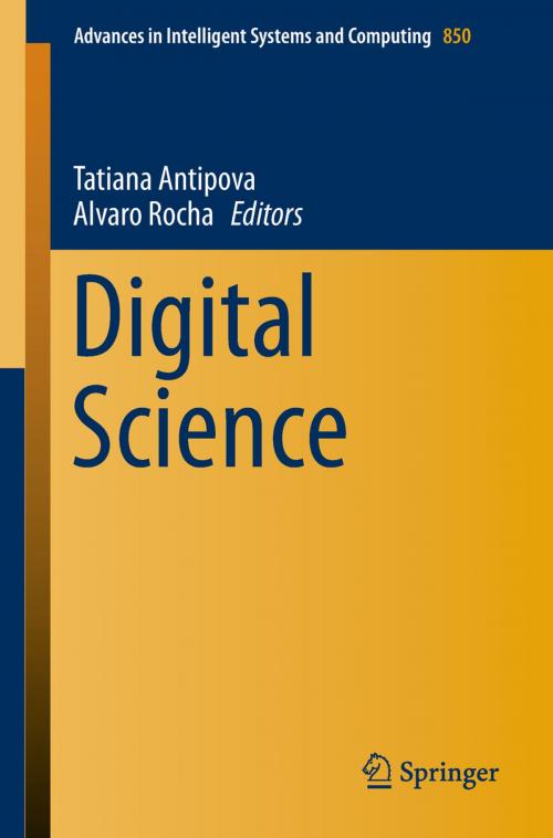 Cover of the book Digital Science by , Springer International Publishing