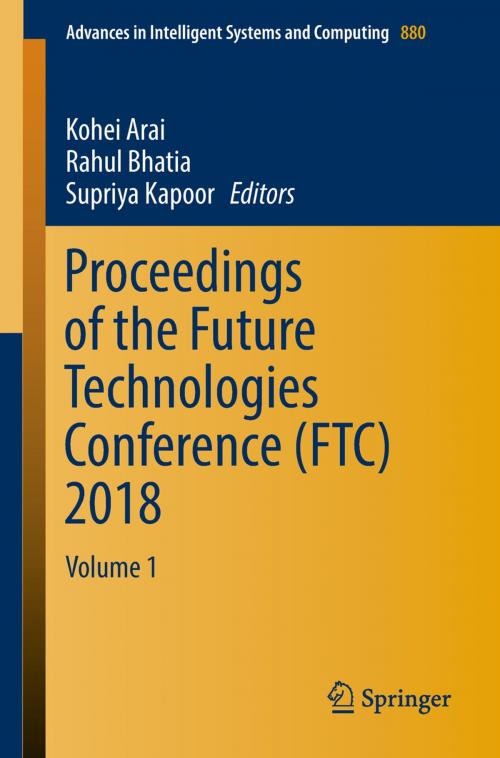 Cover of the book Proceedings of the Future Technologies Conference (FTC) 2018 by , Springer International Publishing