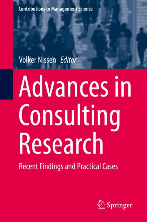 Cover of the book Advances in Consulting Research by , Springer International Publishing