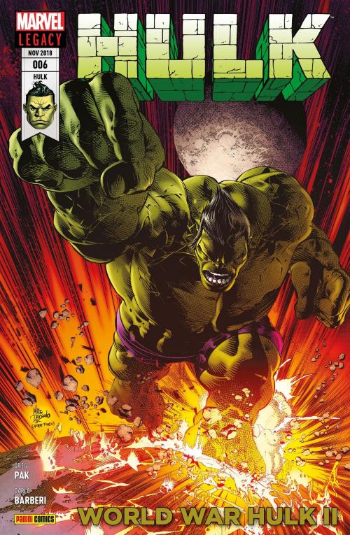 Cover of the book Hulk 6 - Der Weltenbrecher by Greg Pak, Marvel bei Panini Comics
