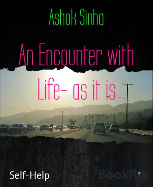 Cover of the book An Encounter with Life- as it is by Ashok Sinha, BookRix