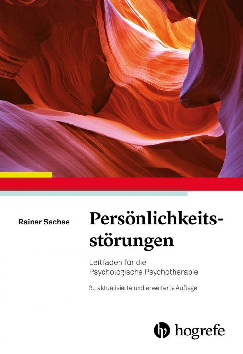 Cover of the book Persönlichkeitsstörungen by Rainer Sachse, Hogrefe Verlag Göttingen