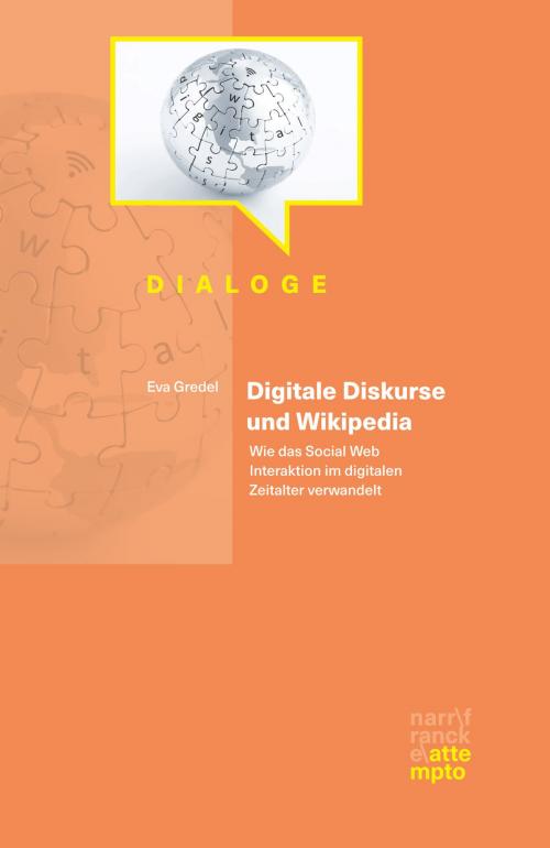 Cover of the book Digitale Diskurse und Wikipedia by Eva Gredel, Narr Francke Attempto Verlag