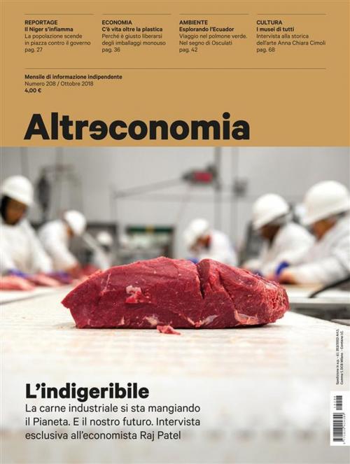 Cover of the book Altreconomia 208 - Ottobre 2018 by AA. VV., Altreconomia