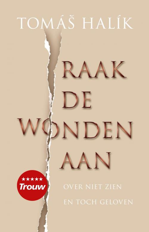 Cover of the book Raak de wonden aan by Tomas Halik, VBK Media
