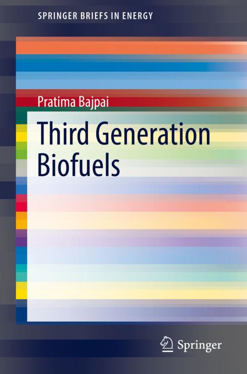 Cover of the book Third Generation Biofuels by Pratima Bajpai, Springer Singapore