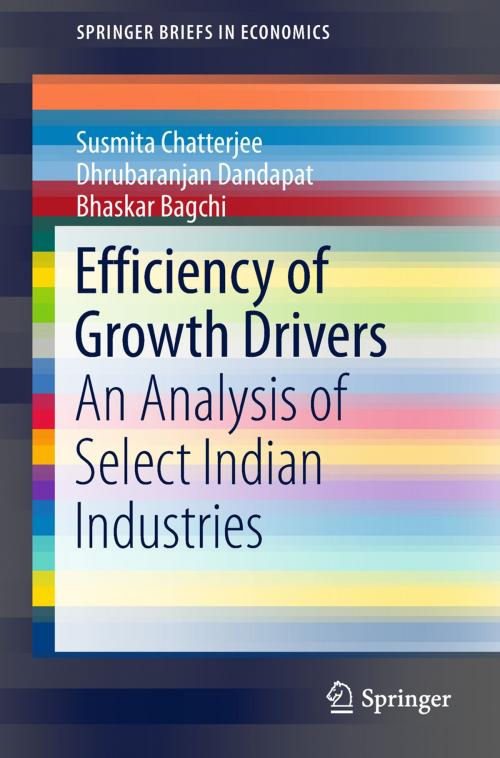 Cover of the book Efficiency of Growth Drivers by Susmita Chatterjee, Dhrubaranjan Dandapat, Bhaskar Bagchi, Springer Singapore