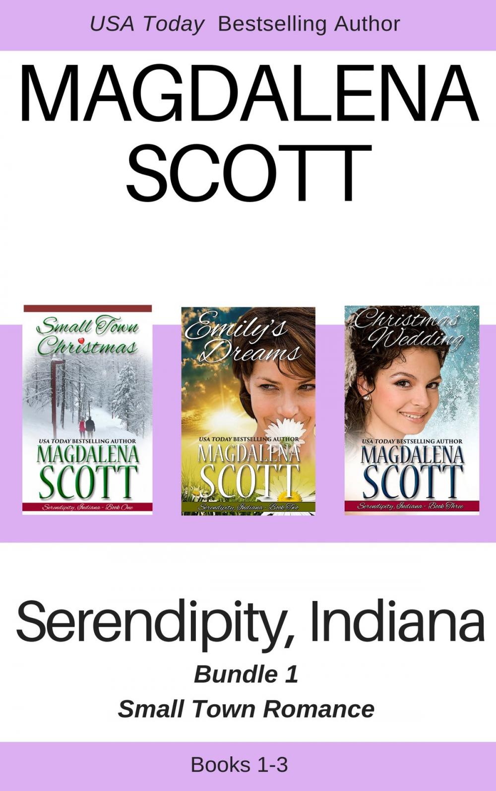 Big bigCover of Serendipity, Indiana Small Town Romance Bundle 1