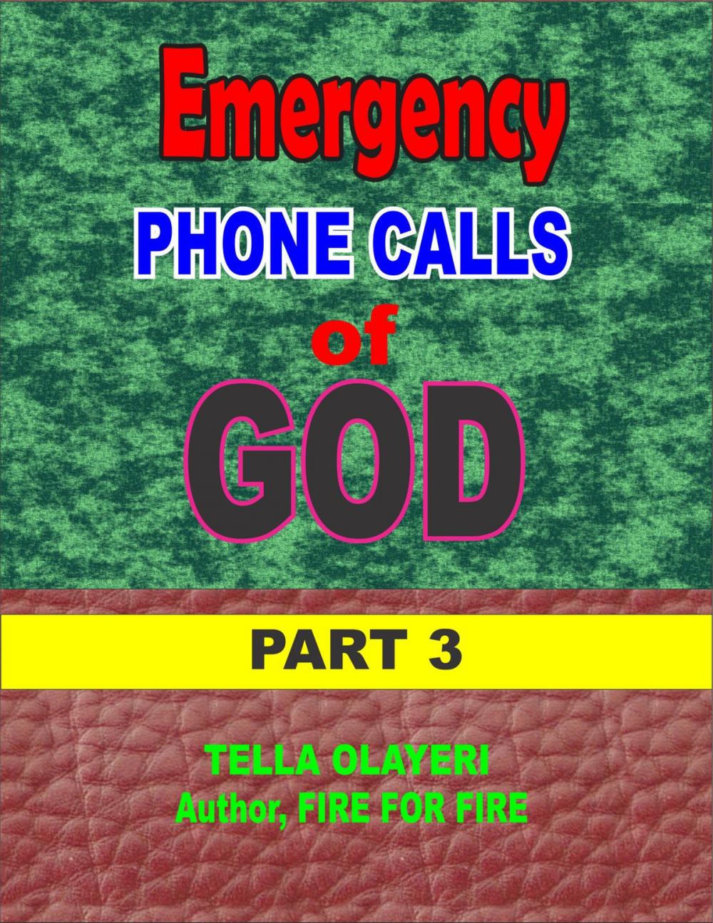 Big bigCover of Emergency Phone Calls of God part three