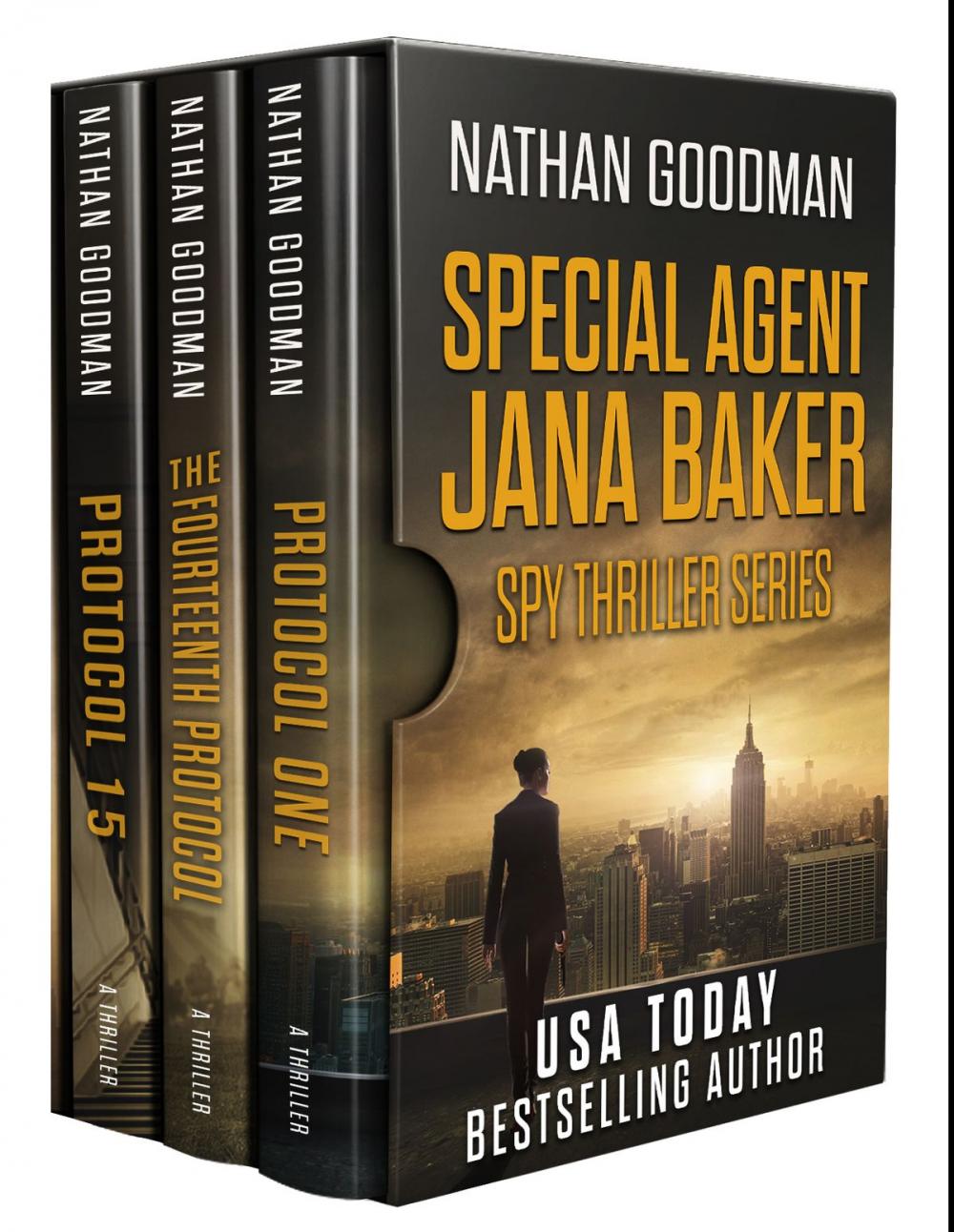 Big bigCover of The Special Agent Jana Baker Spy-Thriller Series Box Set