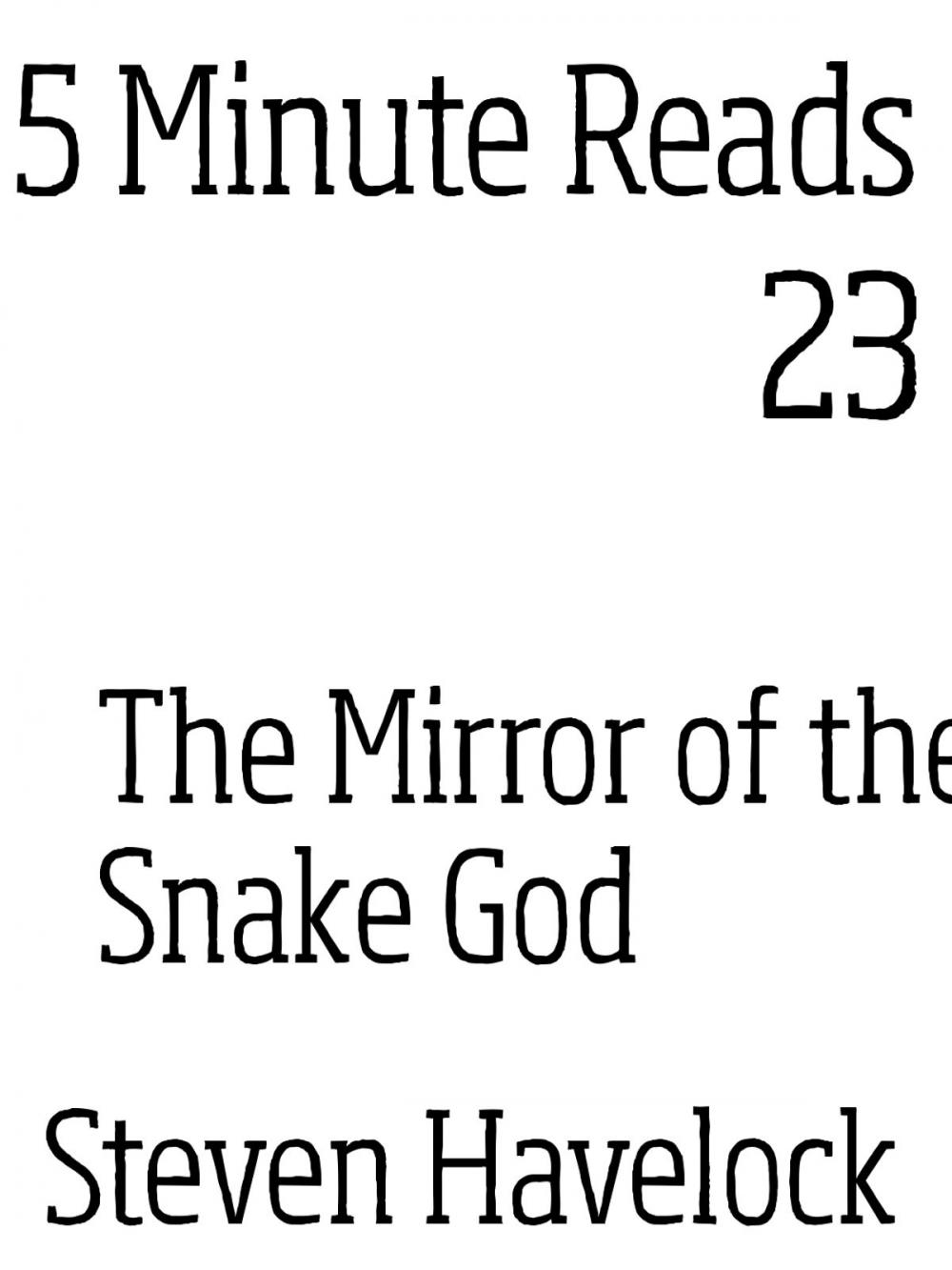 Big bigCover of The Mirror of the Snake God