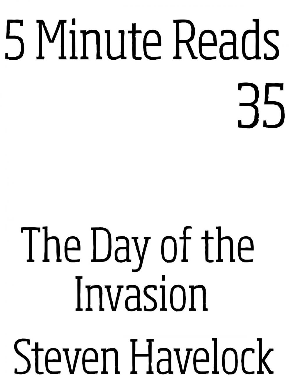 Big bigCover of Day of the Invasion