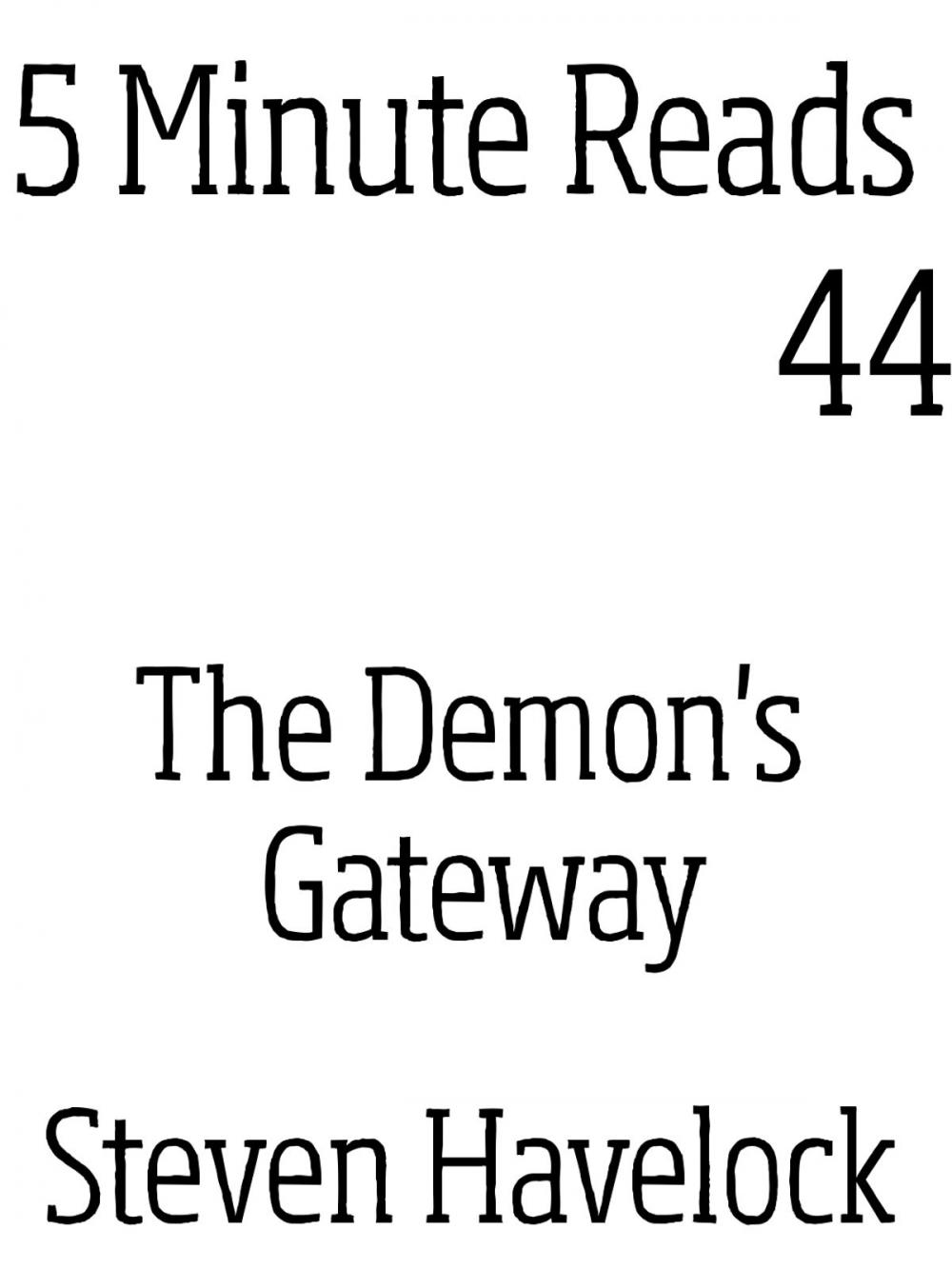 Big bigCover of The Demons Gateway