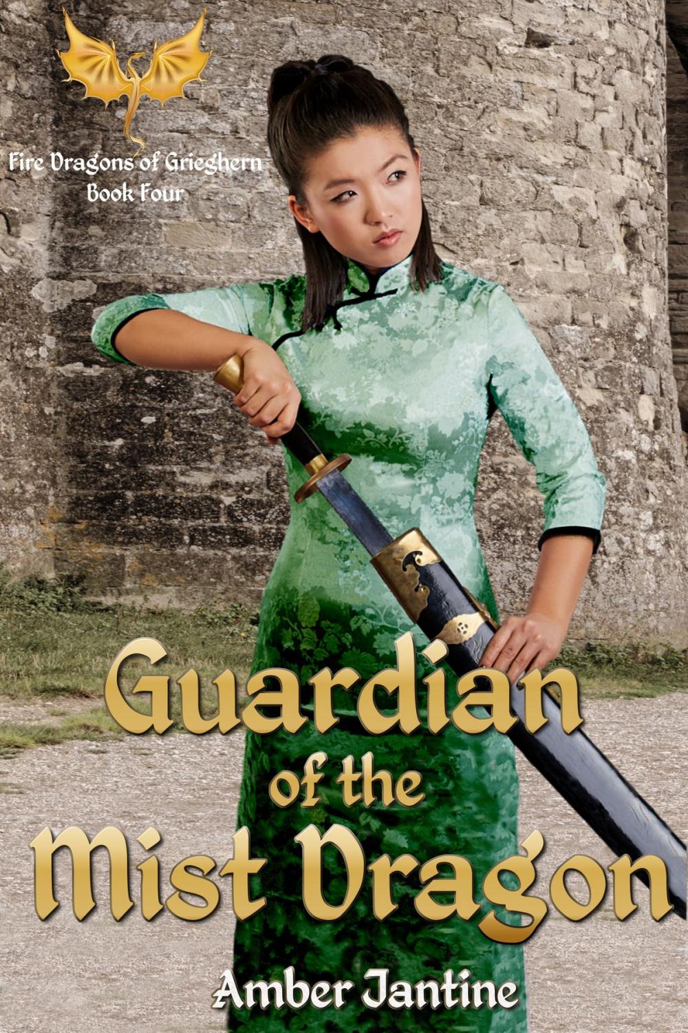 Big bigCover of Guardian of the Mist Dragon, Fire Dragons of Grieghern Book Four