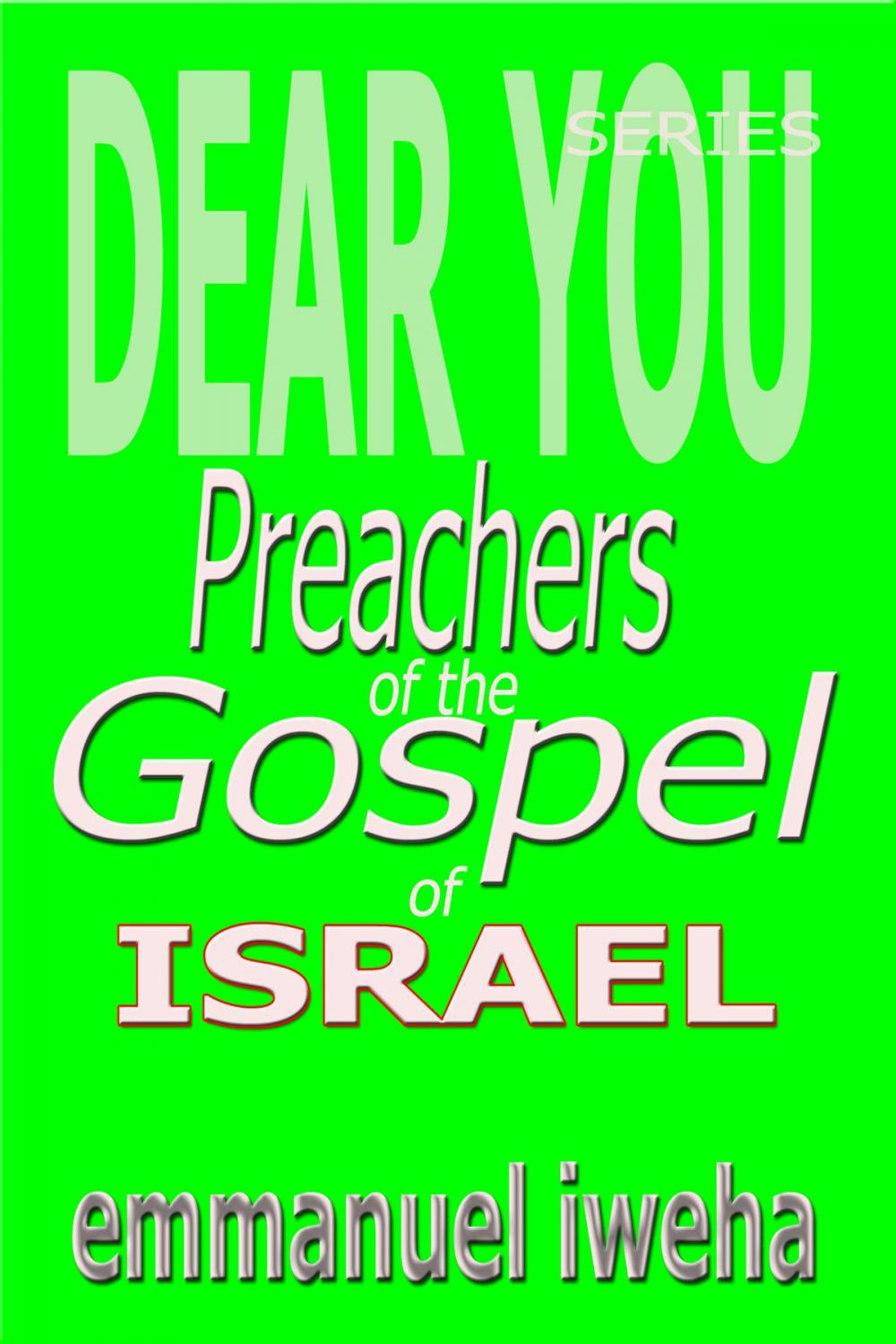 Big bigCover of Dear You: Preachers of the Gospel of Israel