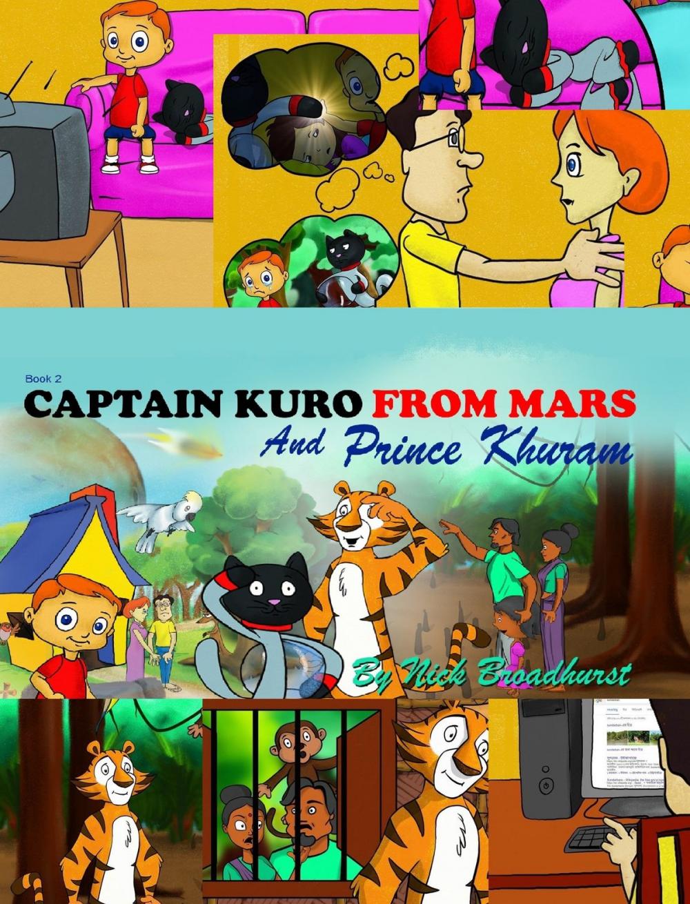 Big bigCover of Captain Kuro From Mars and Prince Khuram