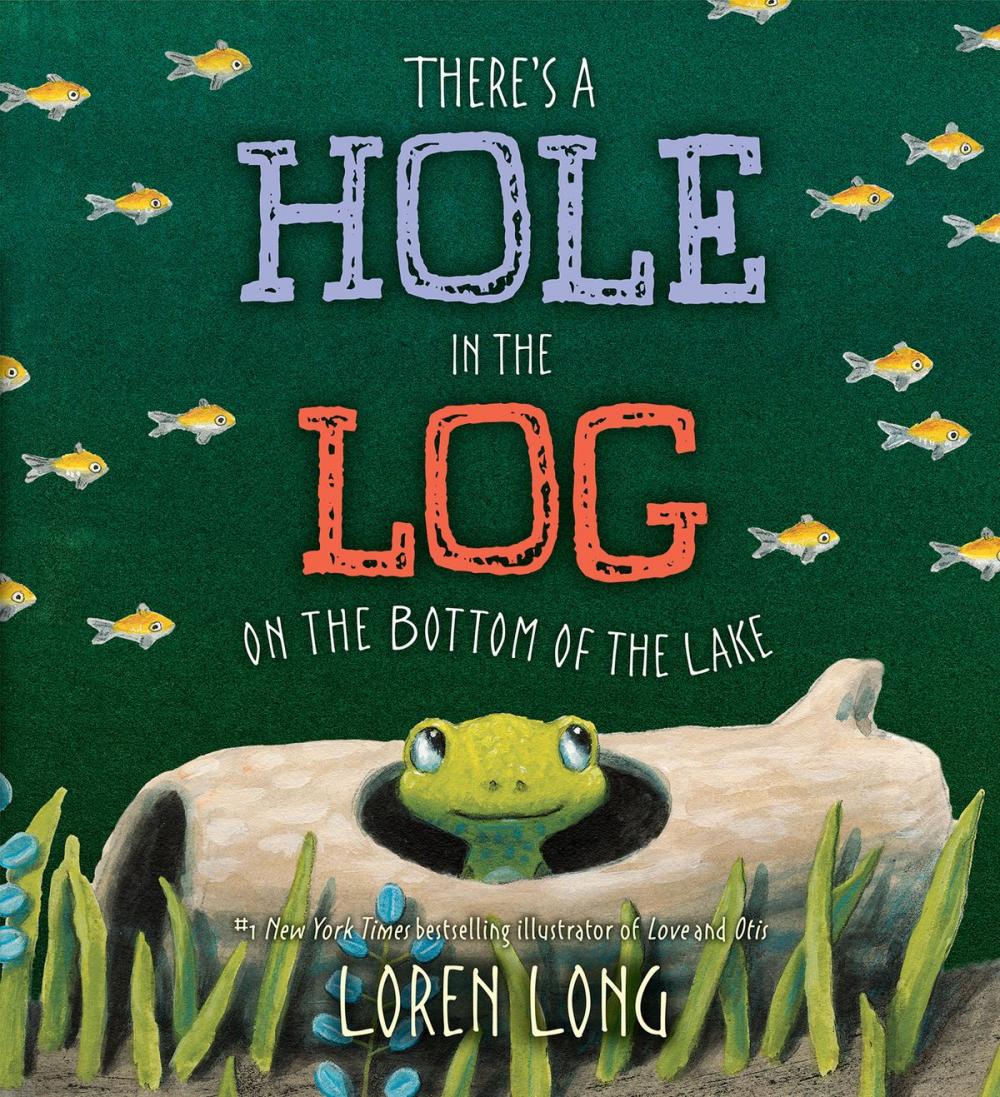 Big bigCover of There's a Hole in the Log on the Bottom of the Lake
