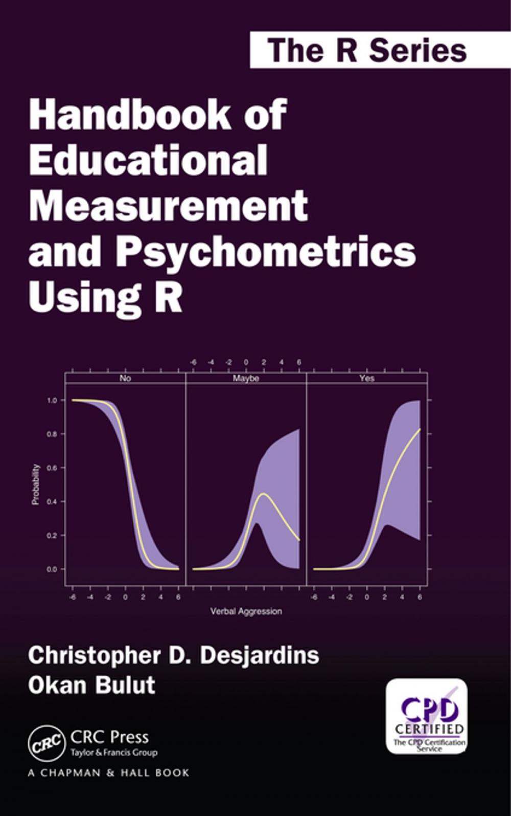 Big bigCover of Handbook of Educational Measurement and Psychometrics Using R