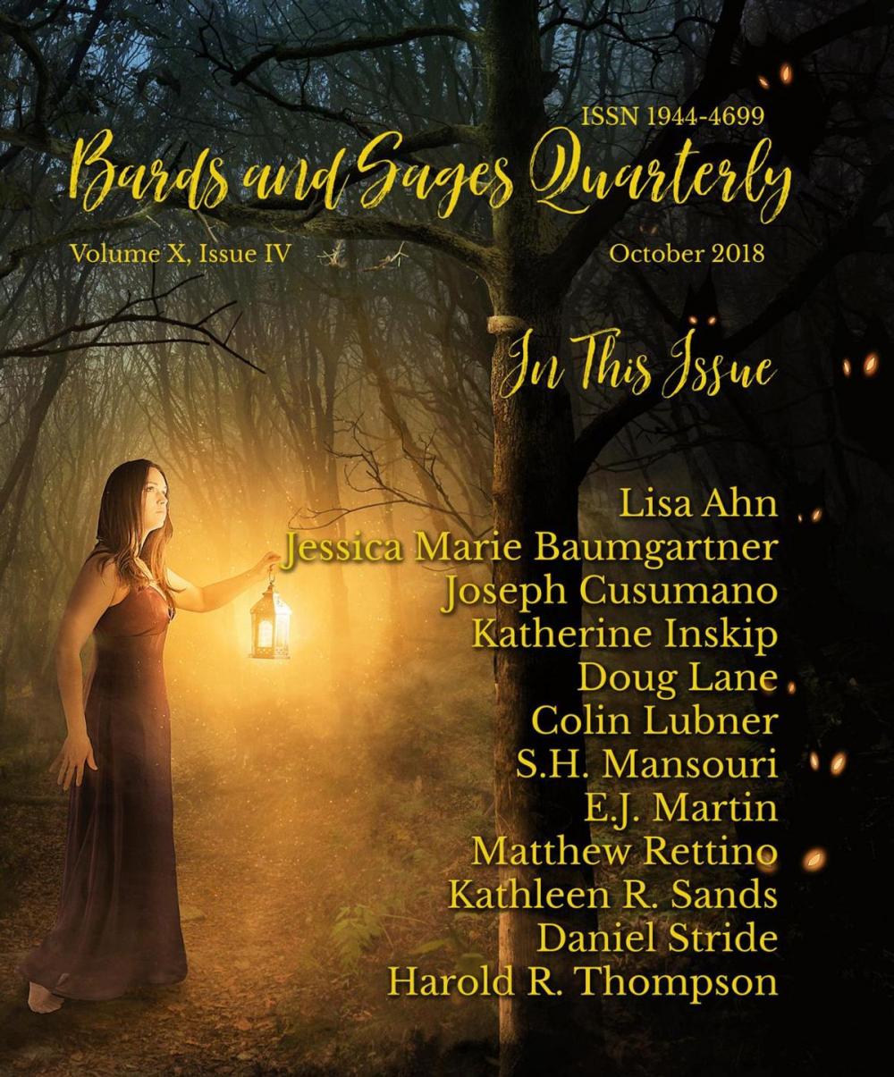 Big bigCover of Bards and Sages Quarterly (October 2018)