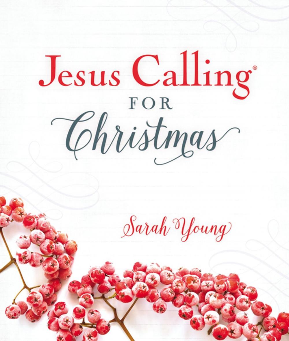 Big bigCover of Jesus Calling for Christmas