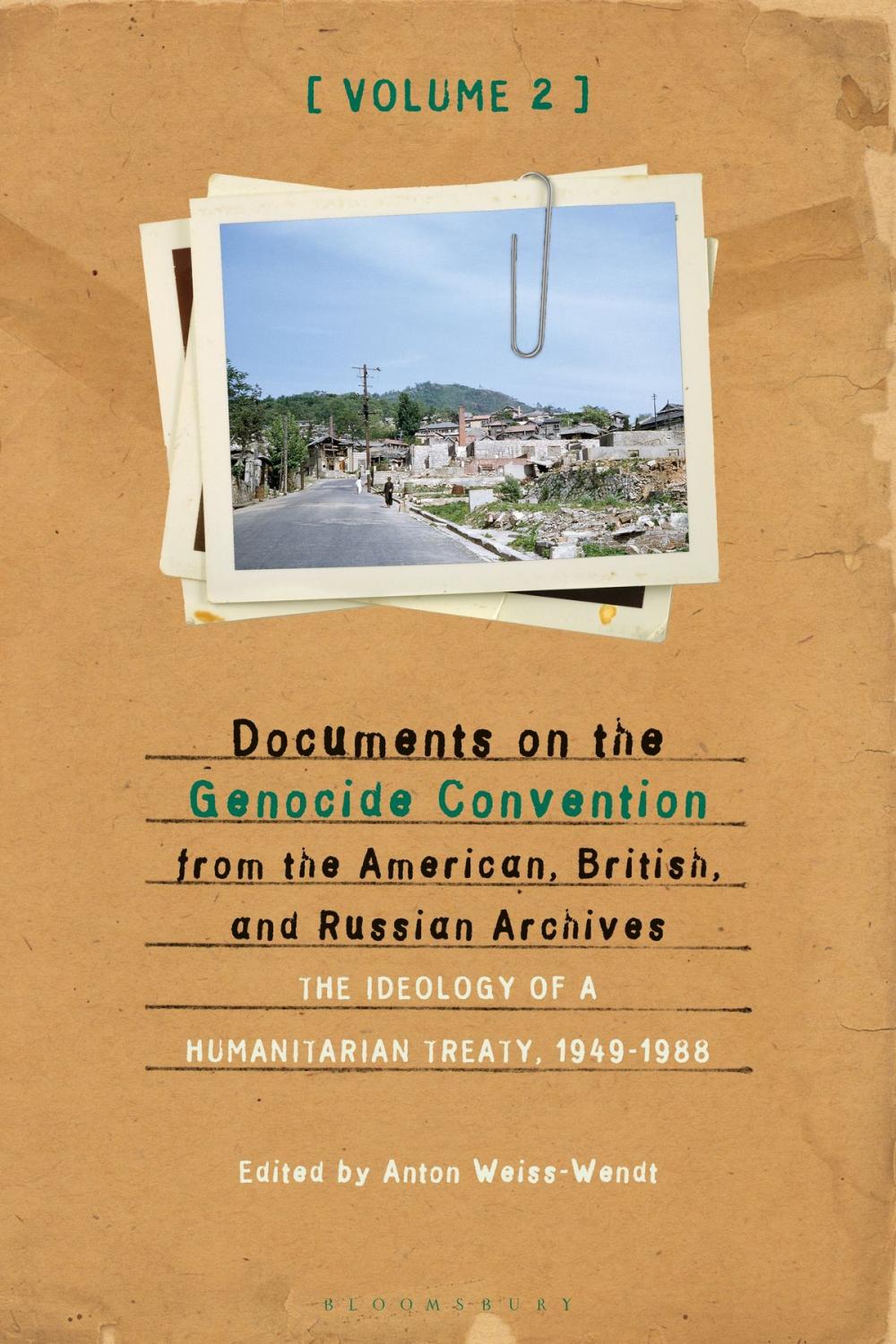 Big bigCover of Documents on the Genocide Convention from the American, British, and Russian Archives