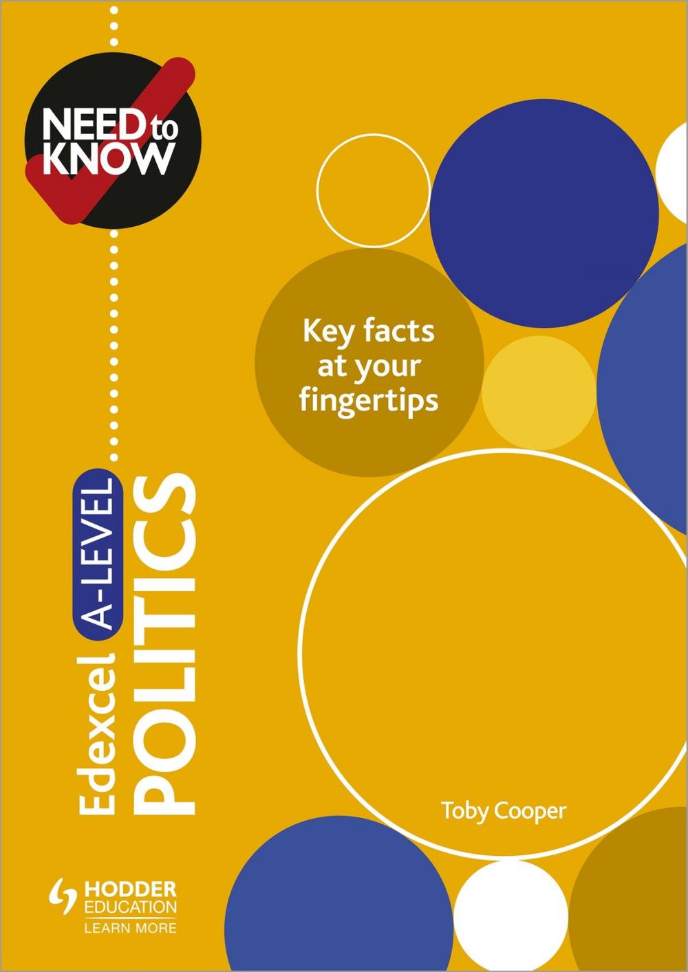 Big bigCover of Need to Know: Edexcel A-level Politics