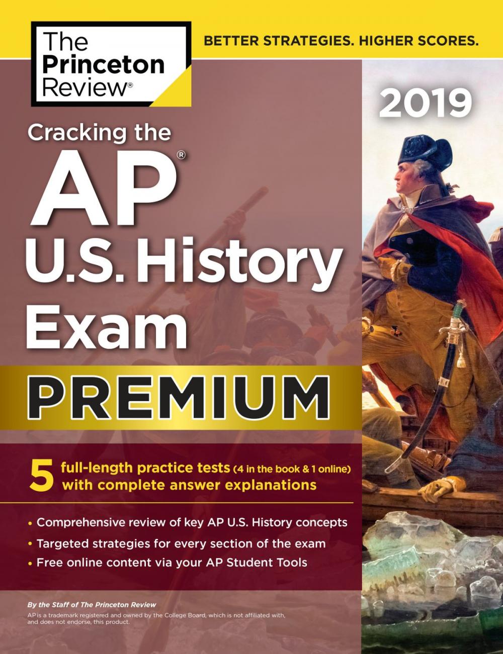 Big bigCover of Cracking the AP U.S. History Exam 2019, Premium Edition