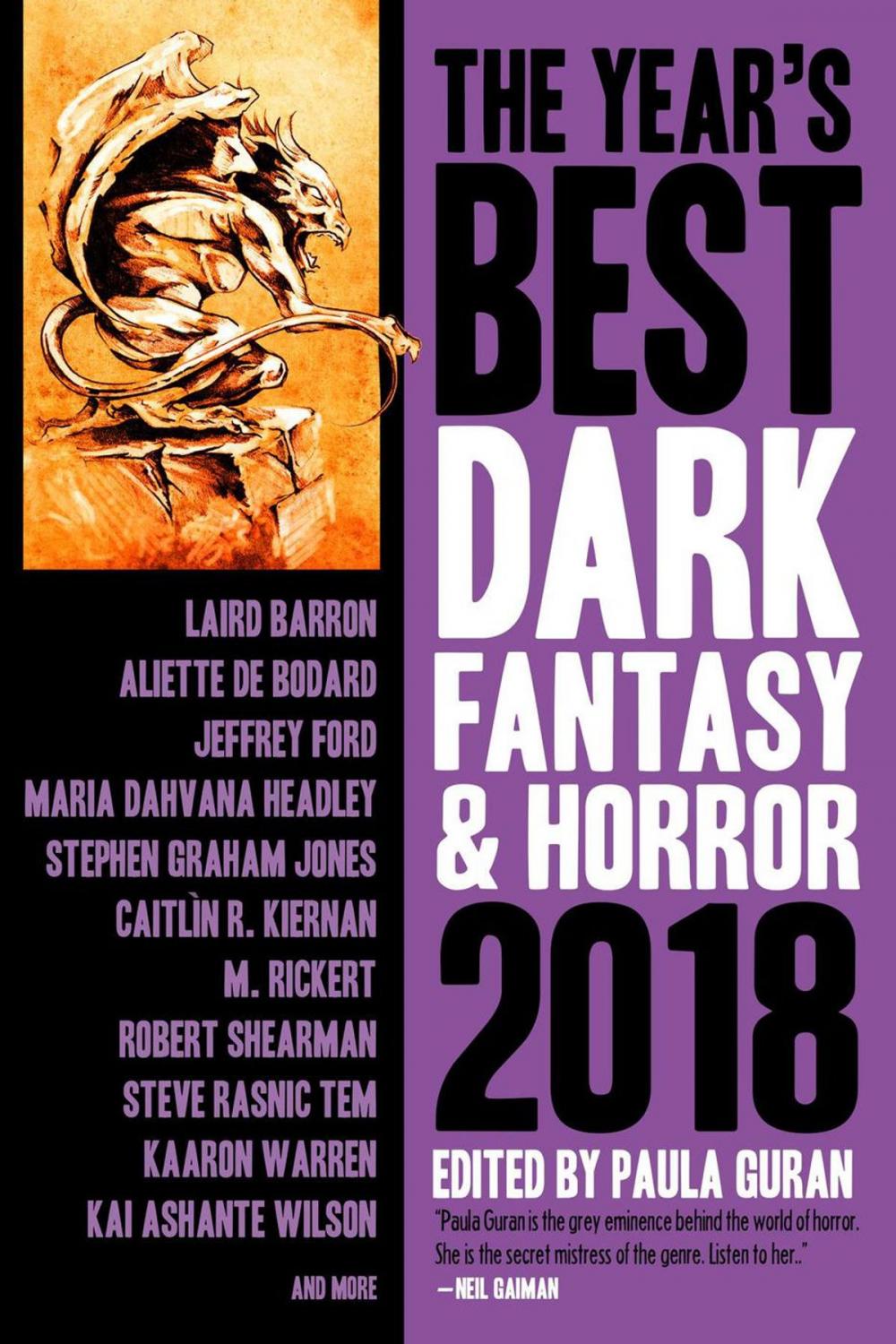 Big bigCover of The Year’s Best Dark Fantasy & Horror, 2018 Edition