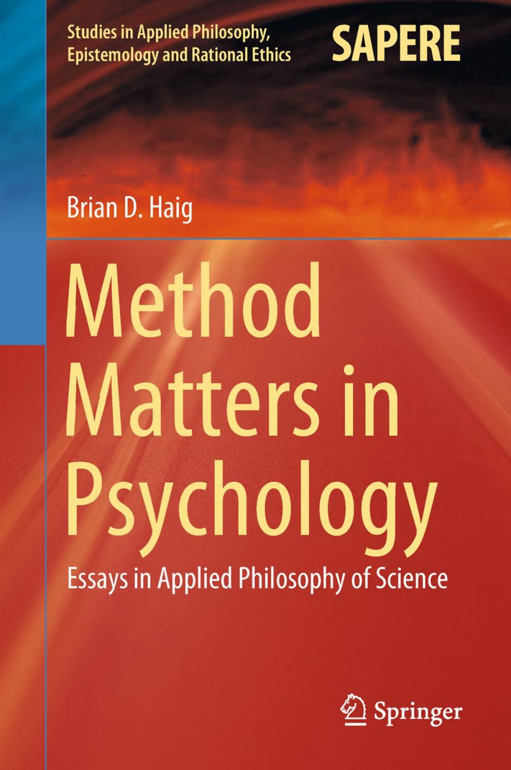 Big bigCover of Method Matters in Psychology