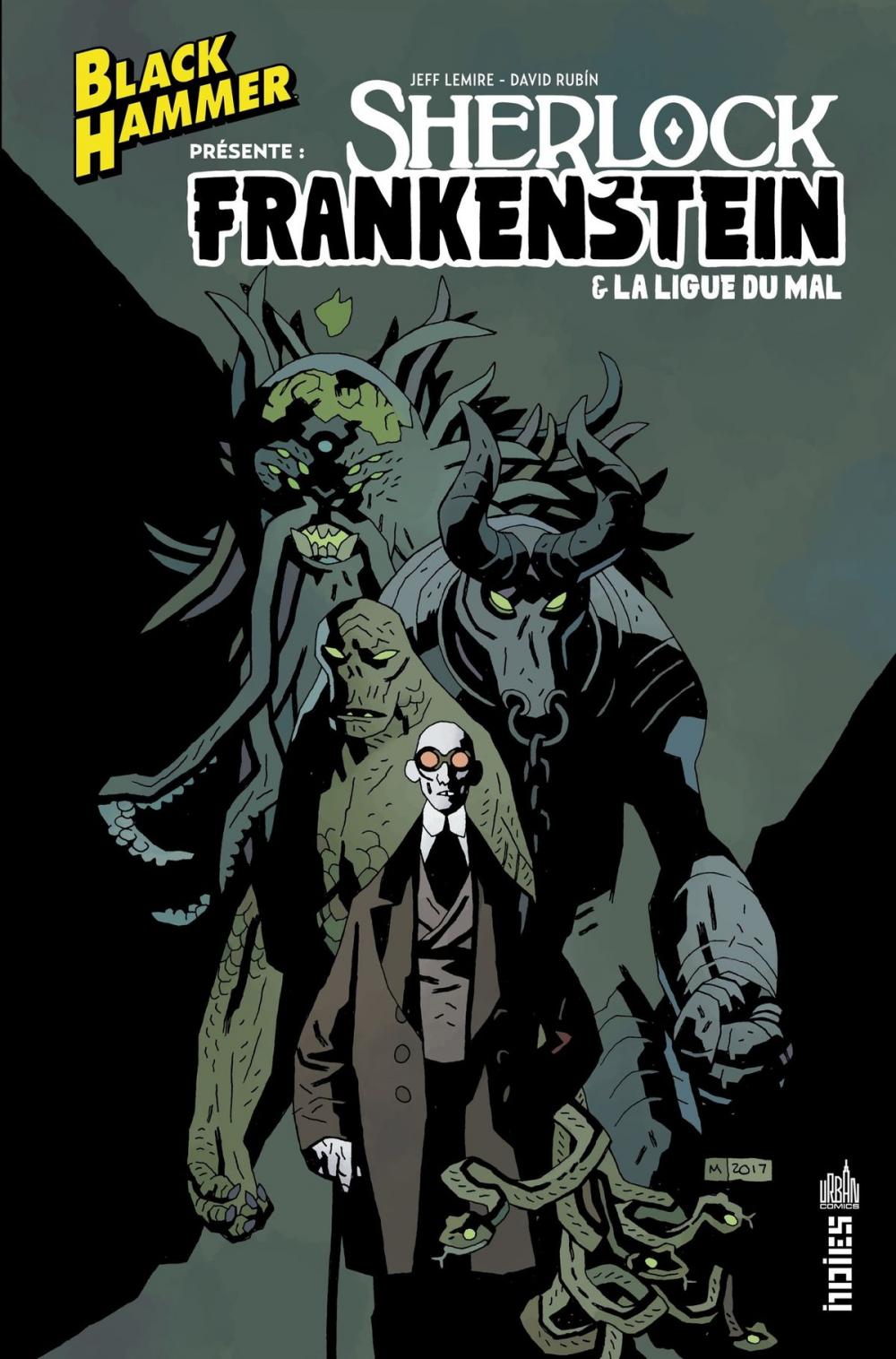 Big bigCover of Black Hammer présente : Sherlock Frankenstein & la Ligue du Mal