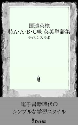 Book cover of 国連英検 特A・A・B・C級 英英単語集