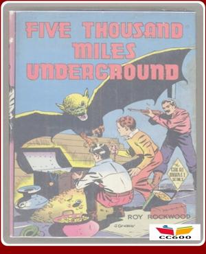 Cover of the book Five Thousand Miles Underground by Edgar Allan Poe