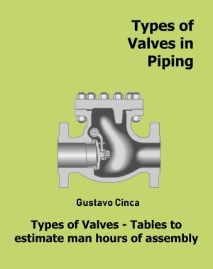 Cover of the book Types of Valves in Piping by Gustavo Vazquez Ramos