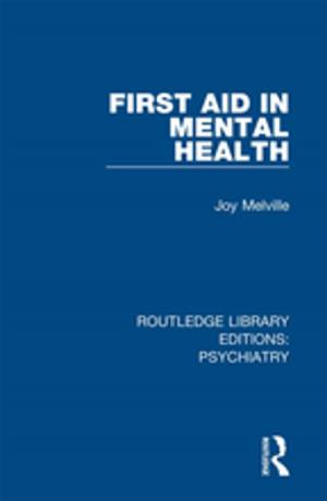 Cover of the book First Aid in Mental Health by Graham Marshall