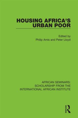 Cover of the book Housing Africa's Urban Poor by Jana VanderGoot
