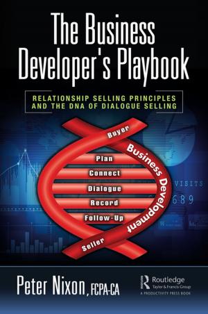 Cover of the book The Business Developer's Playbook by David Glantz