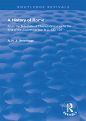 Cover of the book A History of Rome from 133 B.C. to 70 A.D. (1904) by Alastair Williams