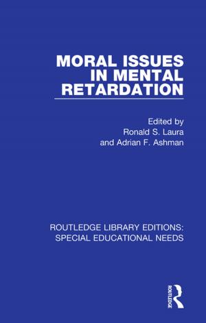 Cover of the book Moral Issues in Mental Retardation by 123 ePublications