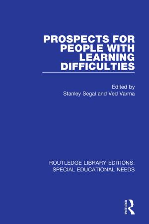 Cover of the book Prospects for People with Learning Difficulties by Juliet Jamieson, Claire Jamieson