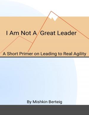 Cover of the book I Am Not a Great Leader - A Short Primer on Leading to Real Agility by Aenghus Chisholme