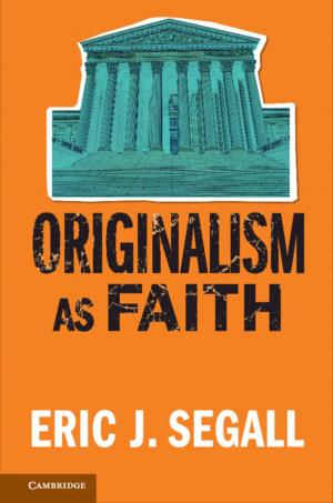 Cover of the book Originalism as Faith by Andrés Rigo Sureda