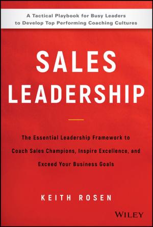 Cover of the book Sales Leadership by Quint Studer