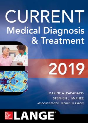 Book cover of CURRENT Medical Diagnosis and Treatment 2019