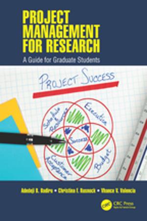 Cover of the book Project Management for Research by Matthew N. O. Sadiku