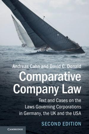 Cover of the book Comparative Company Law by Ivan G. Petrovski, Toshiaki Tsujii